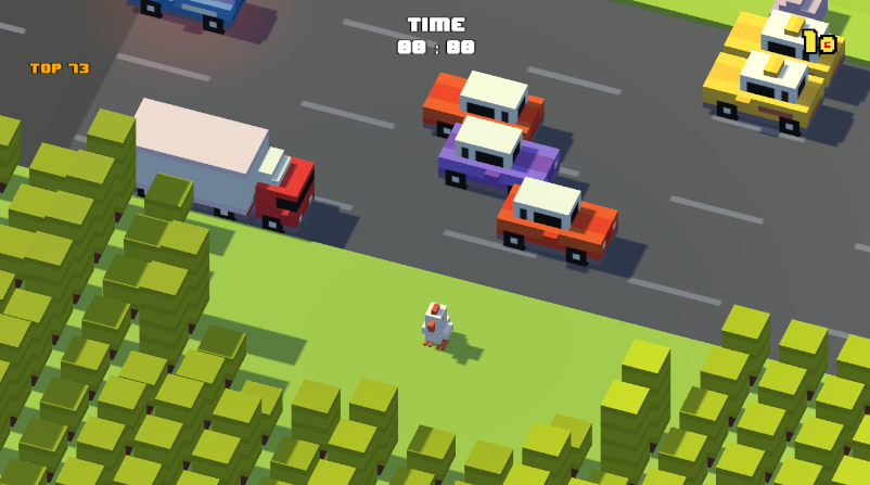 Crossy Road in-game